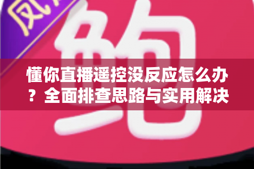懂你直播遥控没反应怎么办？全面排查思路与实用解决方案一网打尽