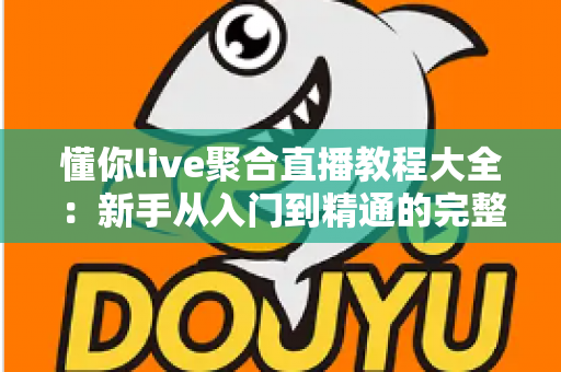 懂你live聚合直播教程大全：新手从入门到精通的完整操作指南与实用技巧分享