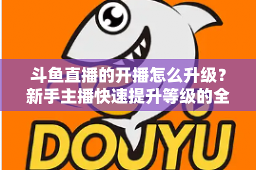 斗鱼直播的开播怎么升级?新手主播快速提升等级的全方位实战攻略 斗鱼直播的开播怎么升级?新手主播快速提升等级的全方位实战攻略