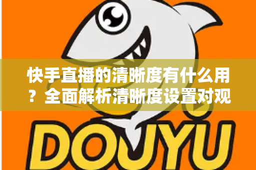 快手直播的清晰度有什么用?全面解析清晰度设置对观看与开播体验的重要价值 快手直播的清晰度有什么用?全面解析清晰度设置对观看与开播体验的重要价值