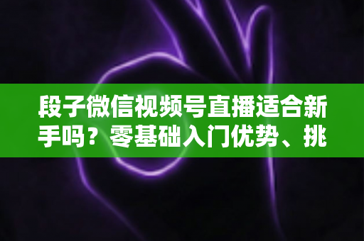 段子微信视频号直播适合新手吗?零基础入门优势、挑战与实操全解析 段子微信视频号直播适合新手吗?零基础入门优势、挑战与实操全解析