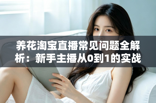 养花淘宝直播常见问题全解析：新手主播从0到1的实战避坑指南