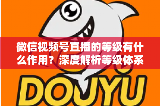 微信视频号直播的等级有什么作用？深度解析等级体系的价值、玩法与提升全攻略