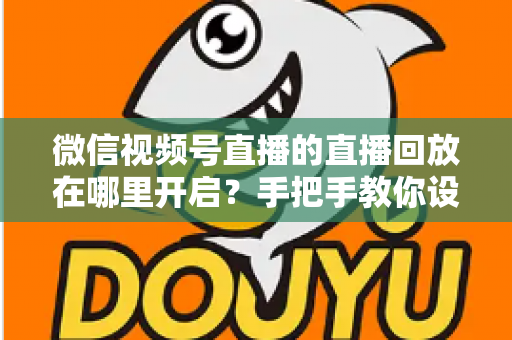 微信视频号直播的直播回放在哪里开启?手把手教你设置回放并高效管理直播内容 微信视频号直播的直播回放在哪里开启?手把手教你设置回放并高效管理直播内容