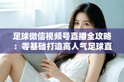 足球微信视频号直播全攻略：零基础打造高人气足球直播间的完整指南