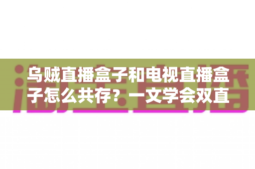 乌贼直播盒子和电视直播盒子怎么共存?一文学会双直播方案配置技巧与避坑指南 乌贼直播盒子和电视直播盒子怎么共存?一文学会双直播方案配置技巧与避坑指南
