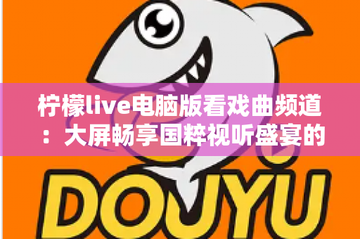 柠檬live电脑版看戏曲频道：大屏畅享国粹视听盛宴的完整指南