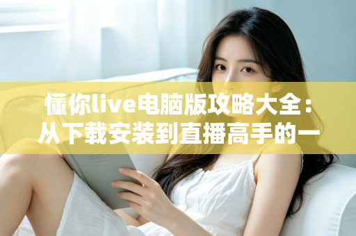 懂你live电脑版攻略大全：从下载安装到直播高手的一站式实用指南