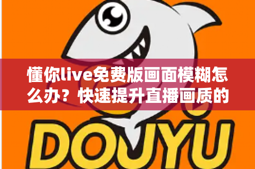 懂你live免费版画面模糊怎么办?快速提升直播画质的实用指南 懂你live免费版画面模糊怎么办?快速提升直播画质的实用指南